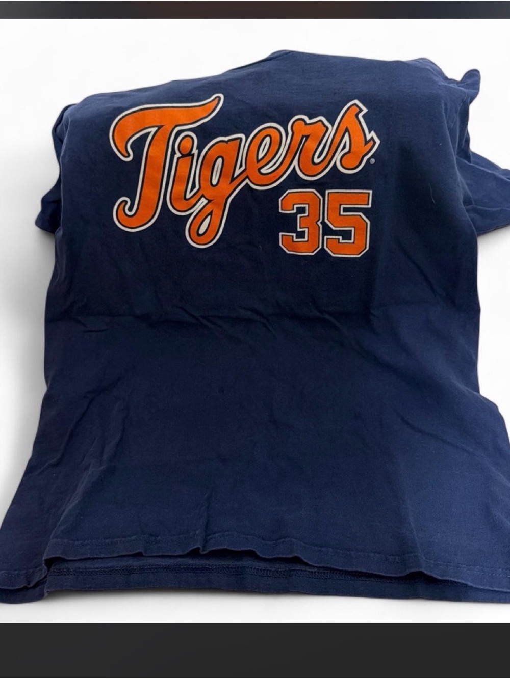 Navy Tigers 35 Graphic Women Tee